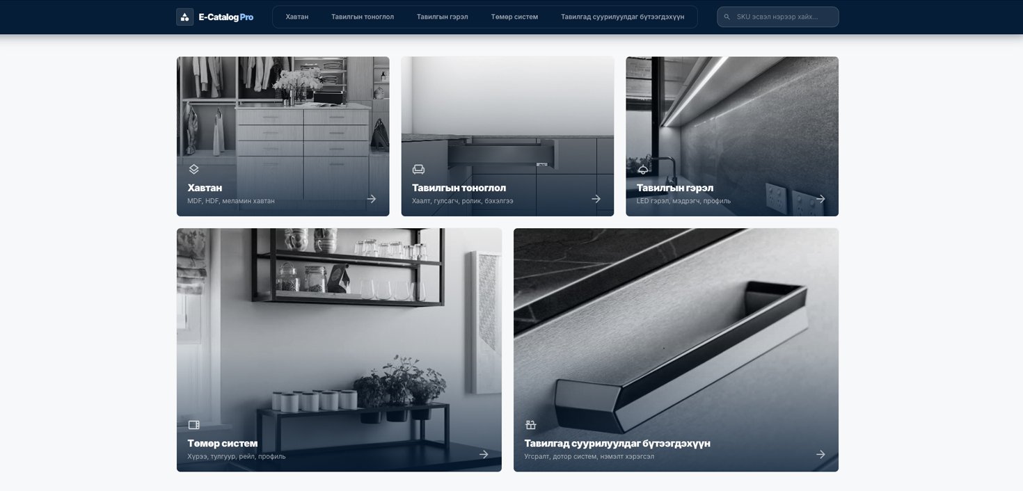 E-Catalogy Project